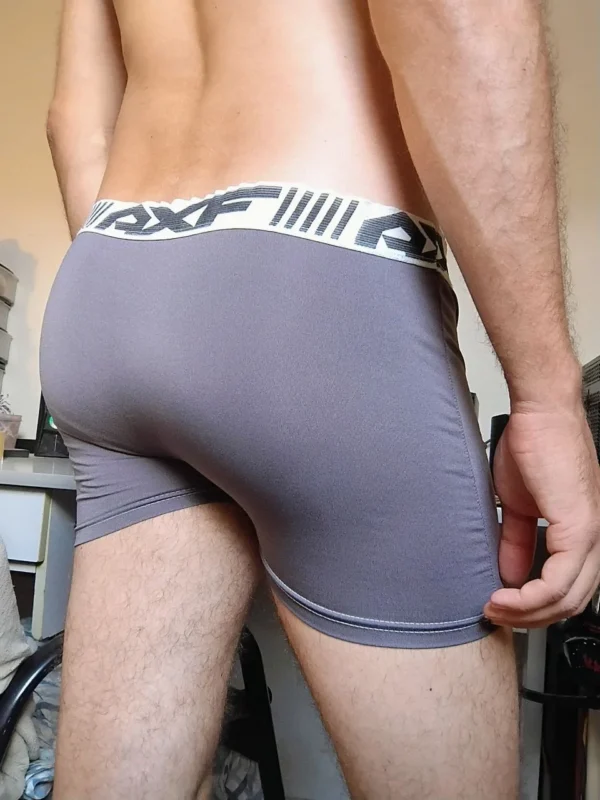 Cueca Boxer Cinza P/M Axf - Imagem 2