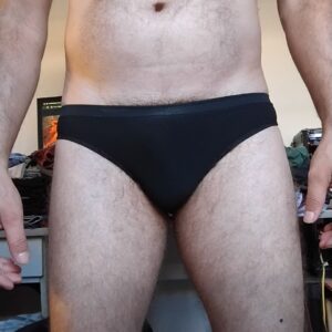Cueca Tanga Preta P/PP