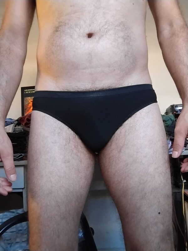 Cueca Tanga Preta P/PP