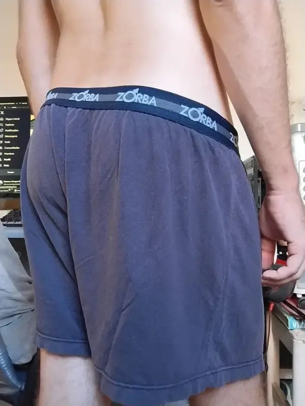Cueca Boxer Preta XG Zorba - Imagem 2