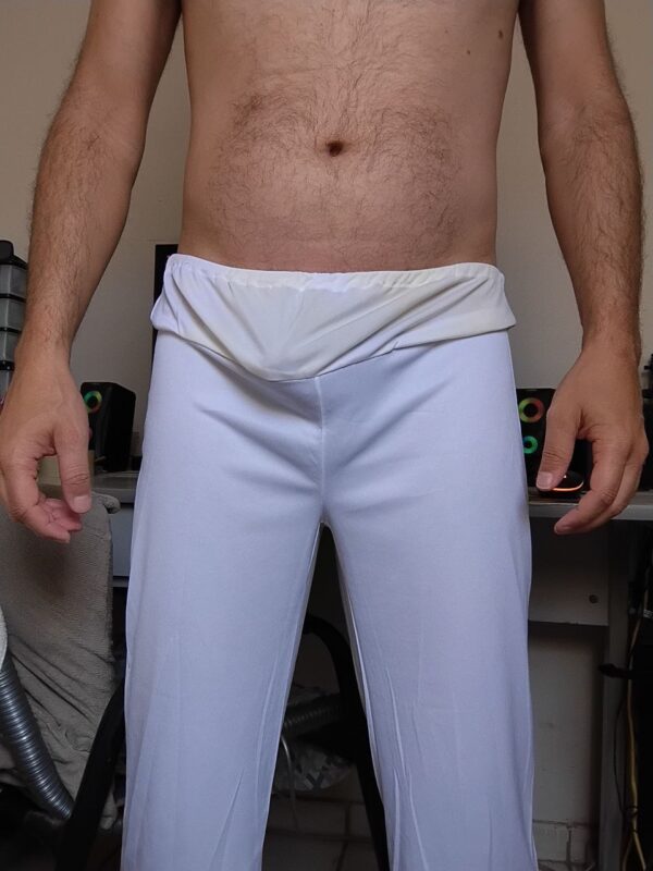 Calça de Pijama Branca G/GG