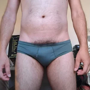 Cueca Slip Verde P/PP