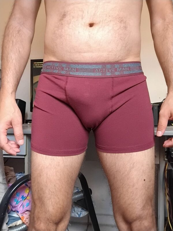 Cueca Boxer Marrom P/M Active Man