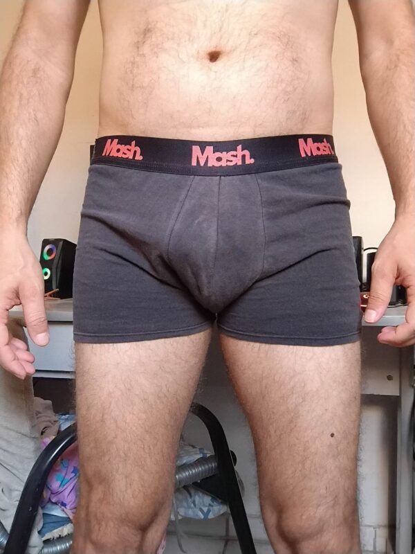 Cueca Boxer Preta M/G Mash