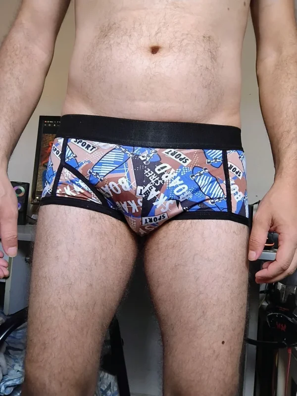 Cueca Tradicional Colorida Estampada P