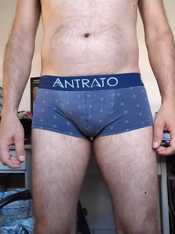 Cueca Sungão Cinza Estampada P/M Antrato