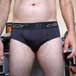 Cueca Slip Preta P/M Difer