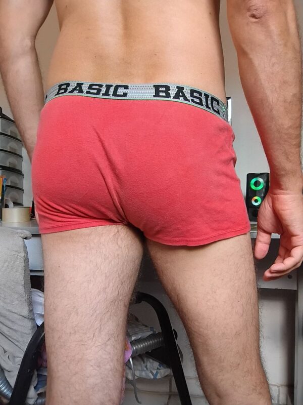 Cueca Sungão Vermelha M Basic - Imagem 2