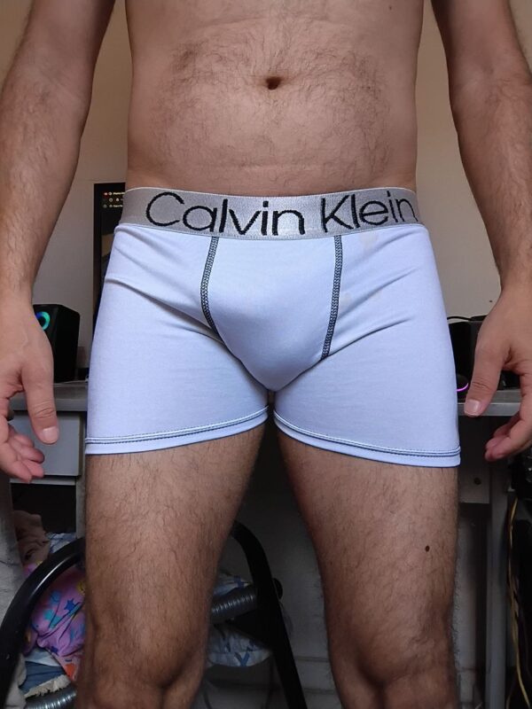 Cueca Boxer Branca M CK