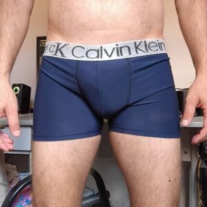 Cueca Boxer Preta P/M CK