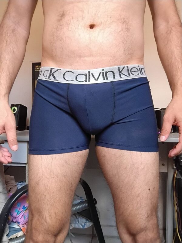 Cueca Boxer Preta P/M CK