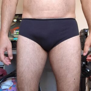 Cueca Slip Preta P