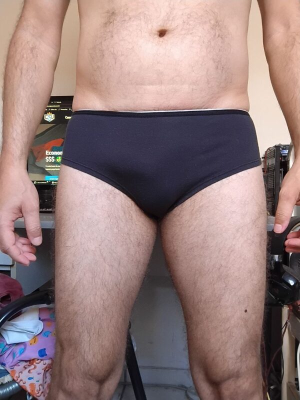 Cueca Slip Preta P