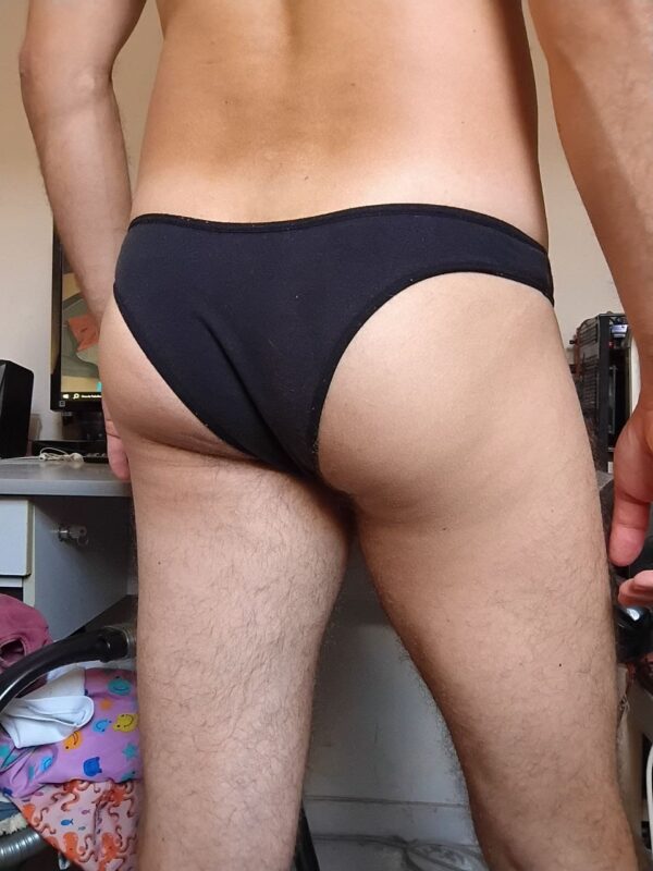 Cueca Biquíni Preta P - Imagem 2