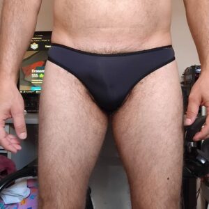 Cueca Fio Dental Preta P